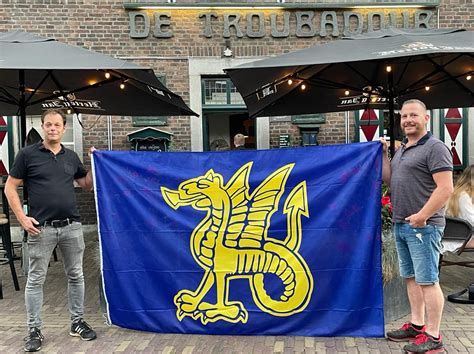  De Drakenvlag - Een Monumentale Symbiose van Kleur en Mythologie!