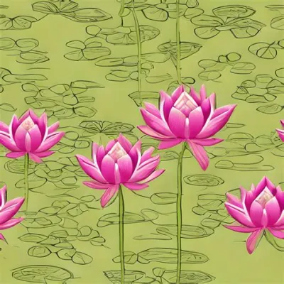 De “Lotus-schildering” een betoverende visie op de zen en complexe symboliek!