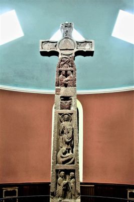  De Ruthwell Cross: Een Mythische Vertelling Geprefabrikeerd met Geometrische Precisie!