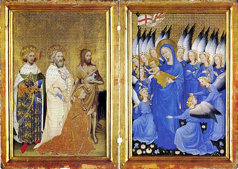 De Wilton Diptych: Een Meisterwerk van Religieuze Verrukking en Intrigerende Symbolen!